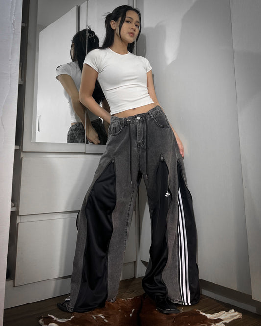 [BIG SIZE] Zipper Pants 0110