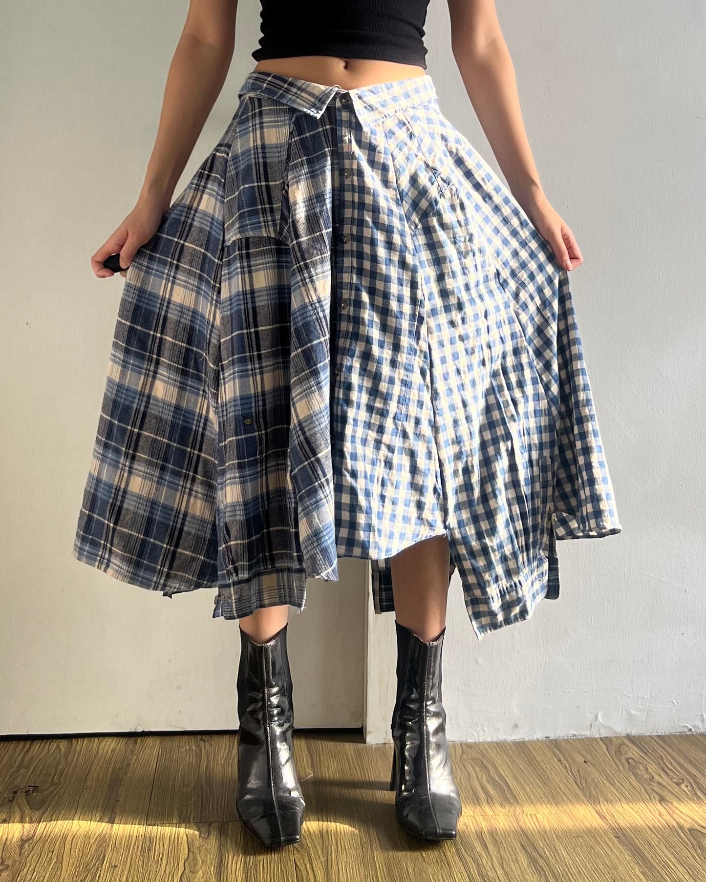 Button-up Maxi Skirt 025