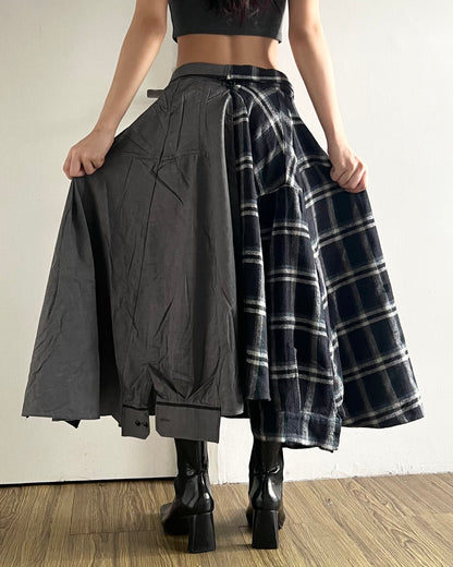 Button-up Maxi Skirt 036