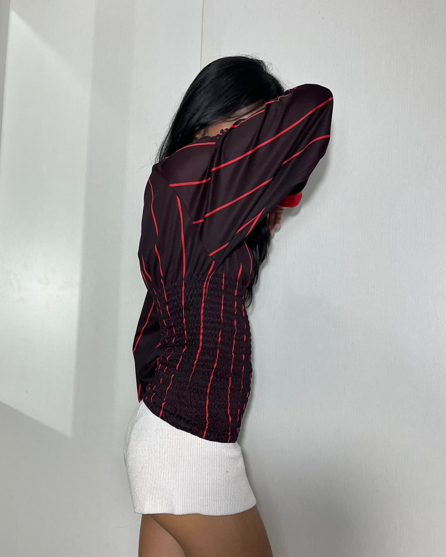 Smocked Longsleeves Jersey 004