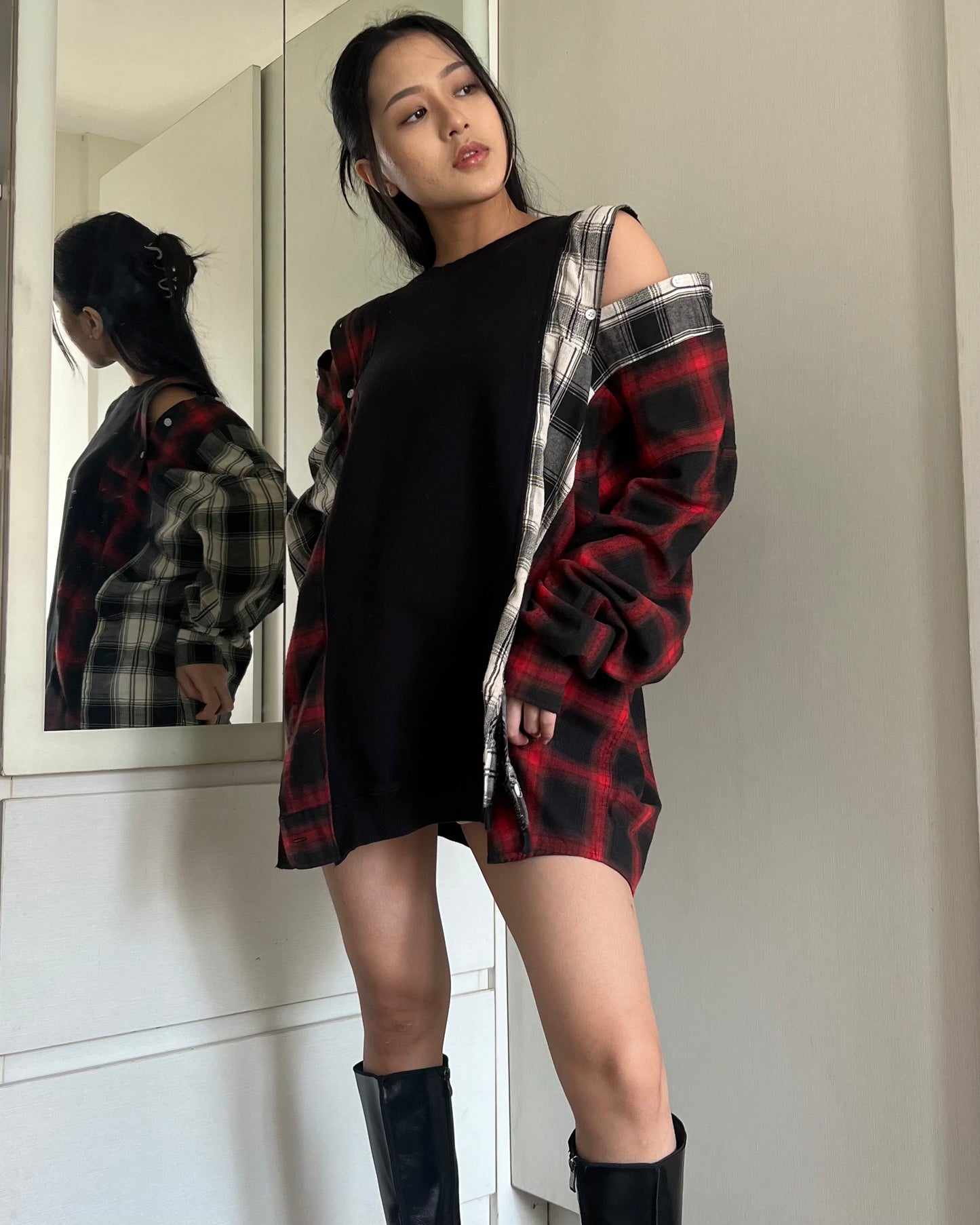 Deconstruct Flannel Shirt 039