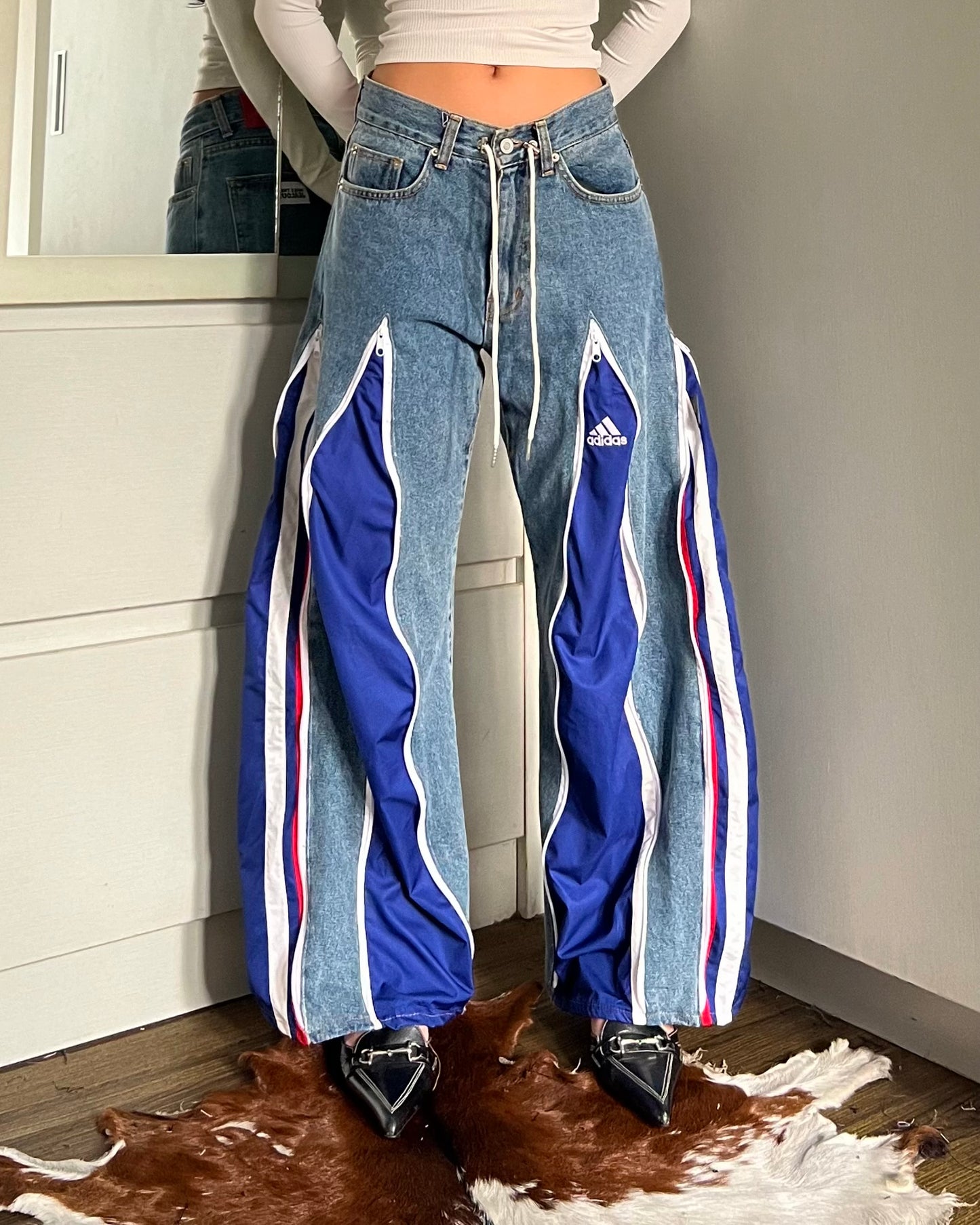 Zipper Pants 073