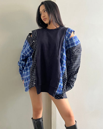 Flannel Sweater 060
