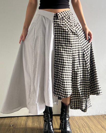 Button-up Maxi Skirt 029