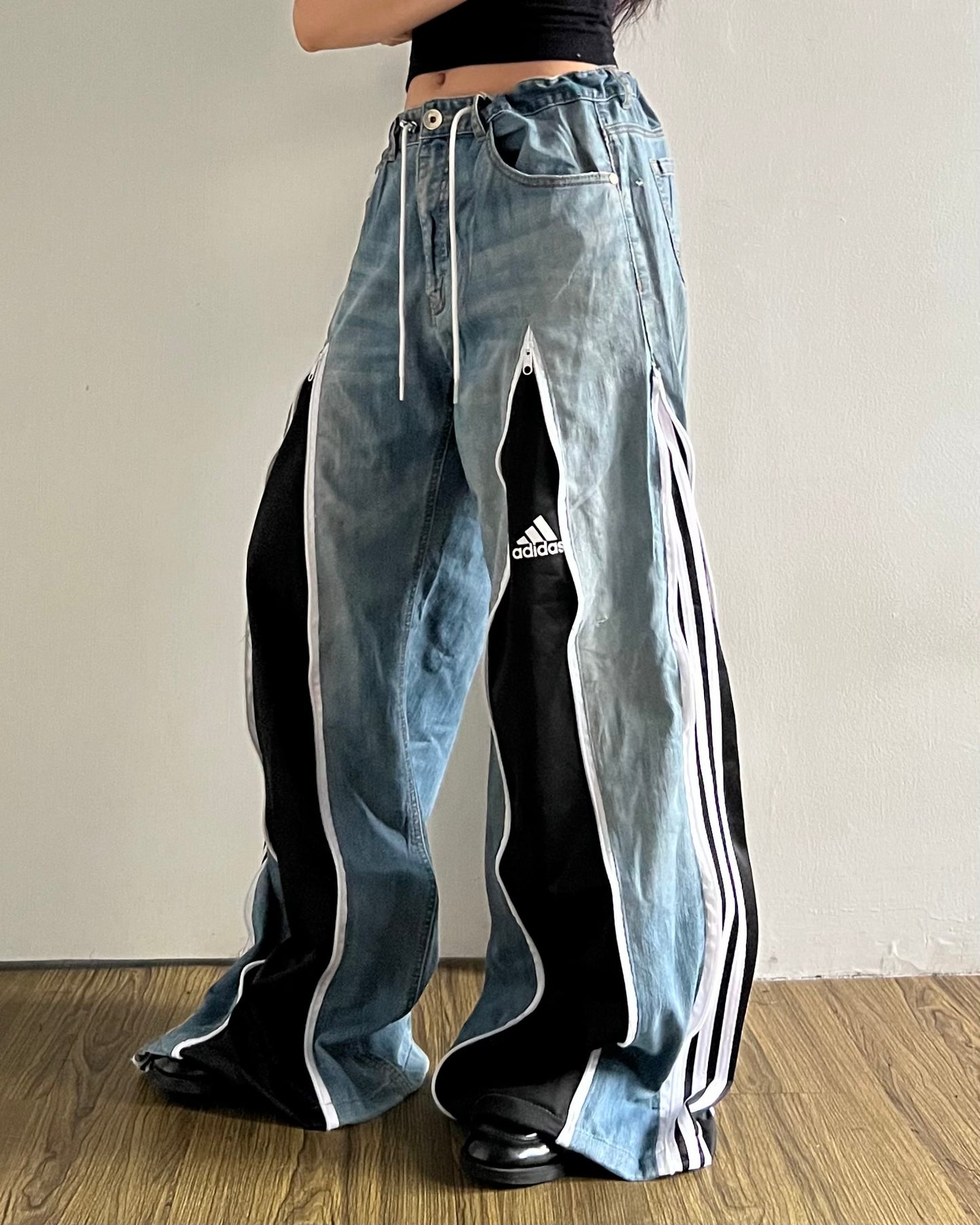 [BIG SIZE] Zipper Pants 0213