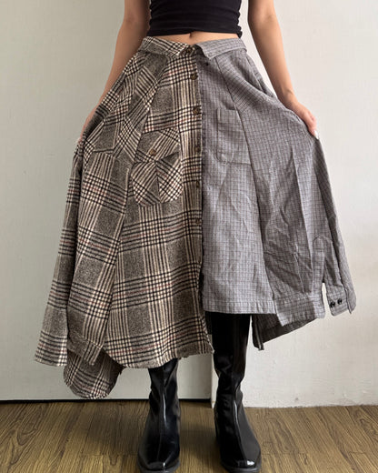 Button-up Maxi Skirt 060
