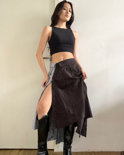 Button-up Maxi Skirt 071