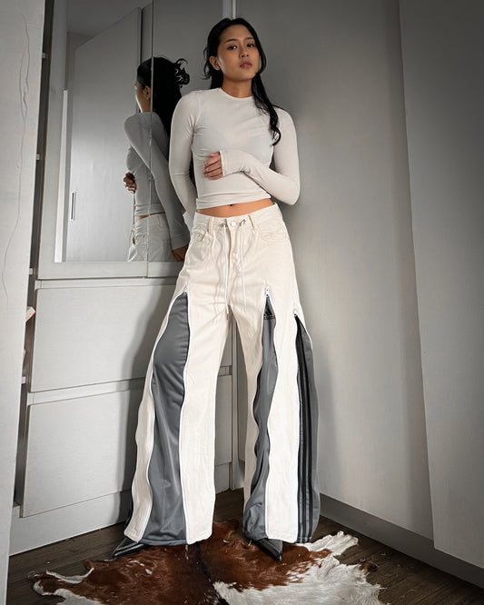 Zipper Pants 075