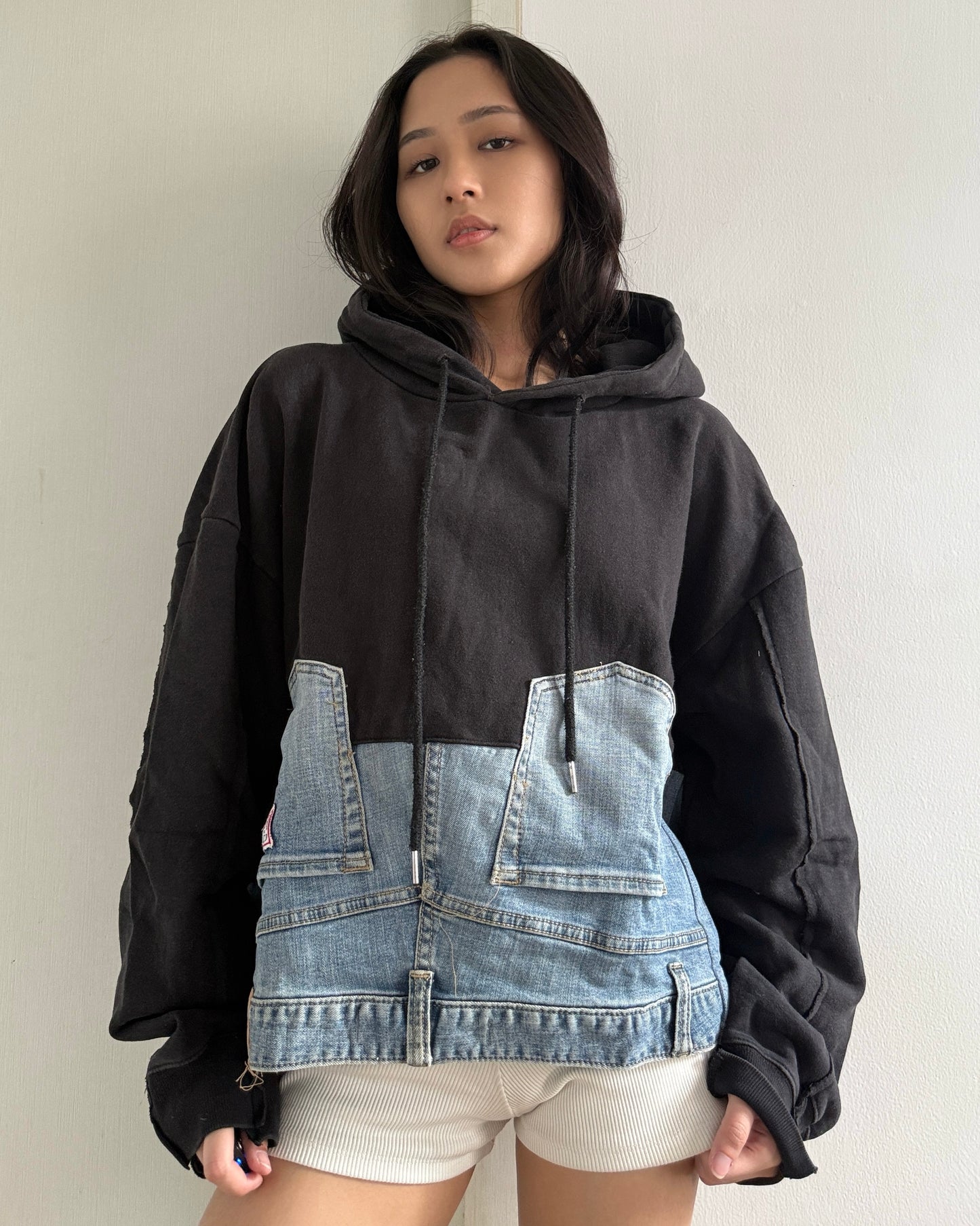 Denim Hoodie 002