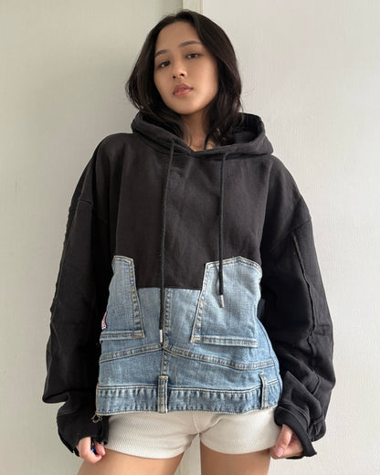 Denim Hoodie 002