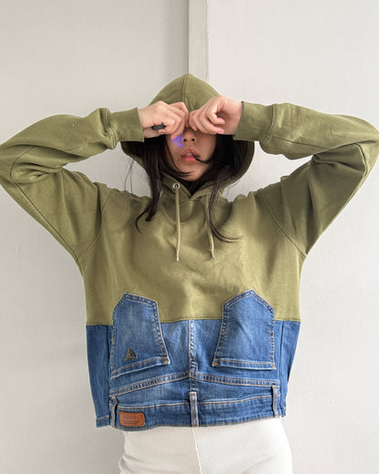 Denim Hoodie 001