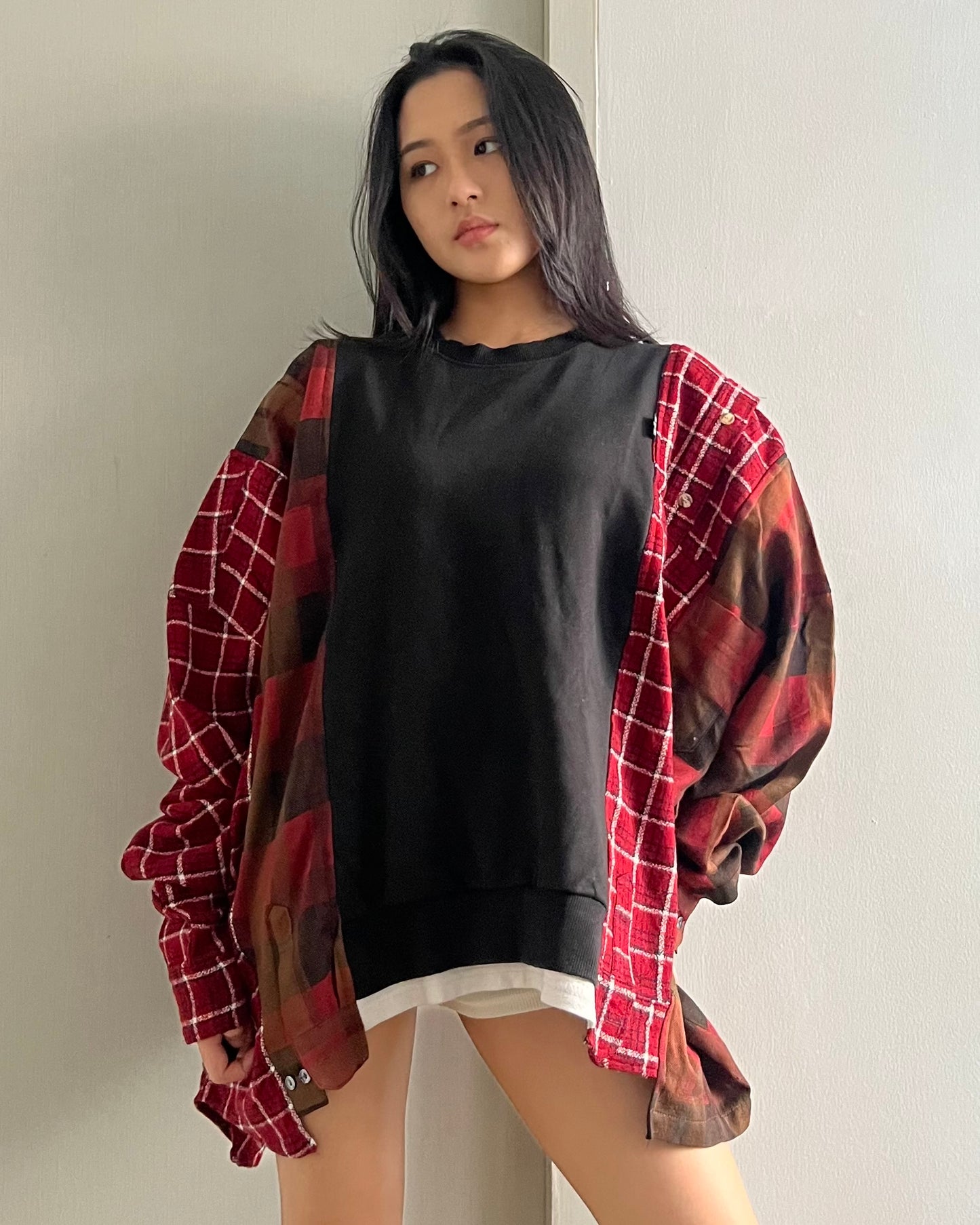Flannel Sweater 059
