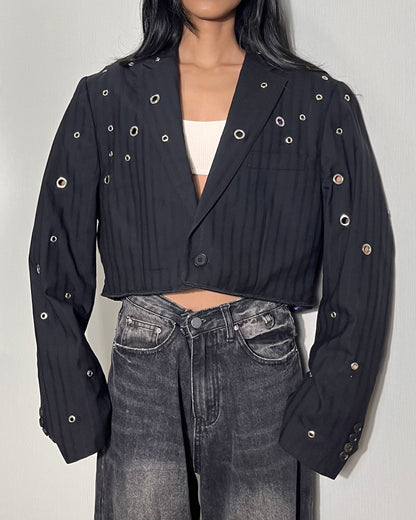 Eyelet Blazer 013