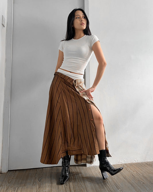 Button-up Maxi Skirt 020