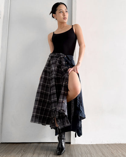 Button-up Skirt 052
