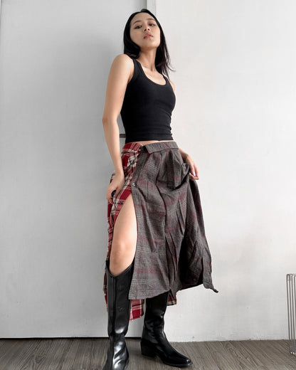 Button-up Maxi Skirt 059