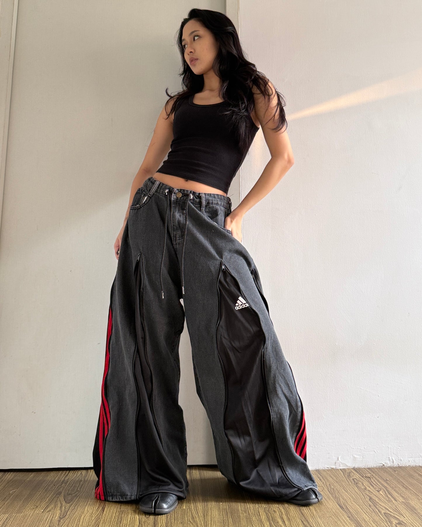 [BIG SIZE] Zipper Pants 0259