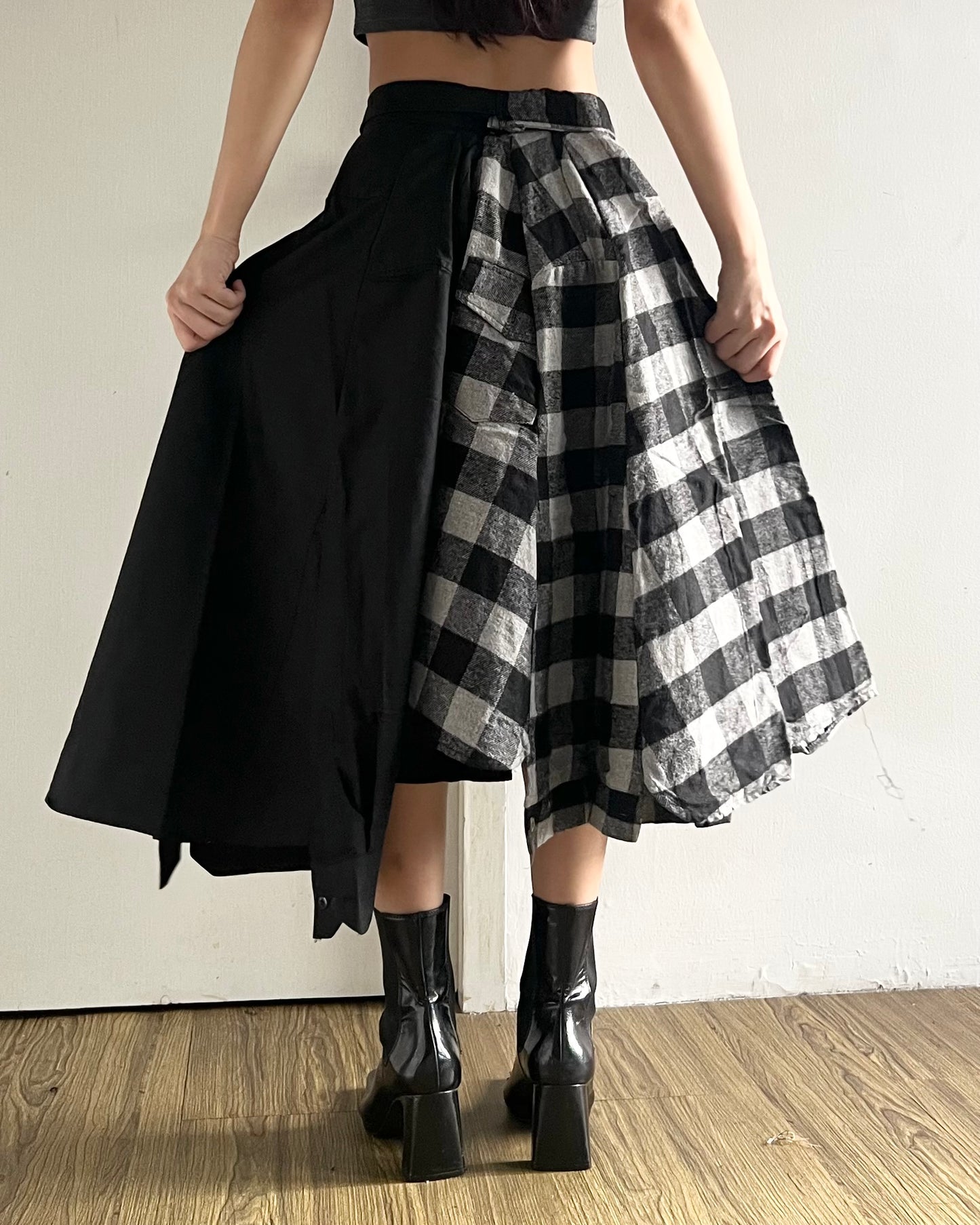 Button-up Maxi Skirt 039