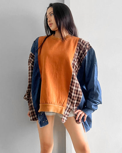 Flannel Sweater 071