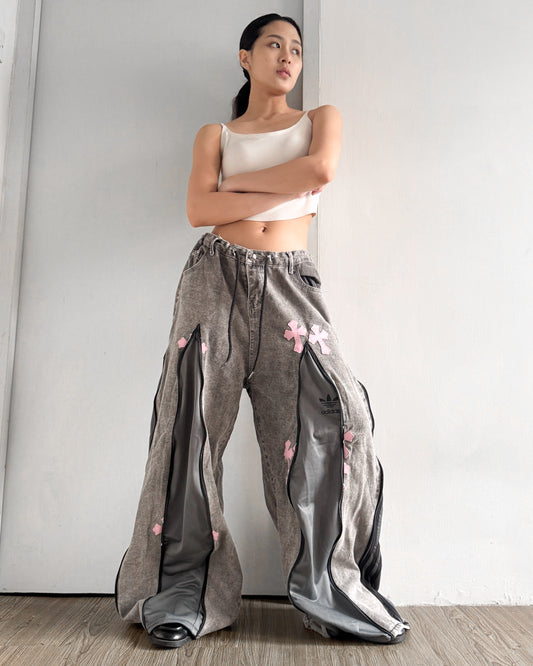 [BIG SIZE] Zipper Pants 0244