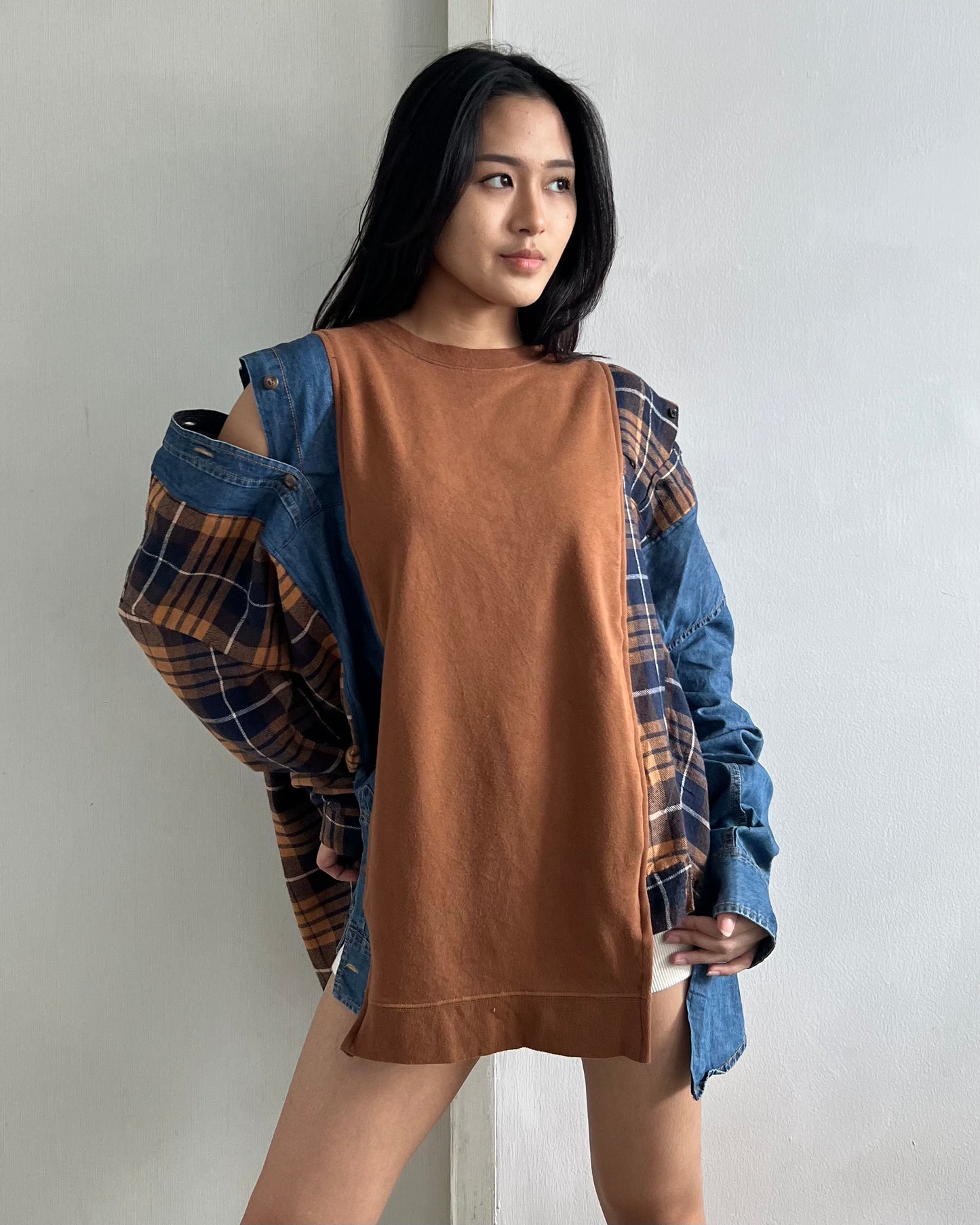 Deconstruct Flannel Shirt 048