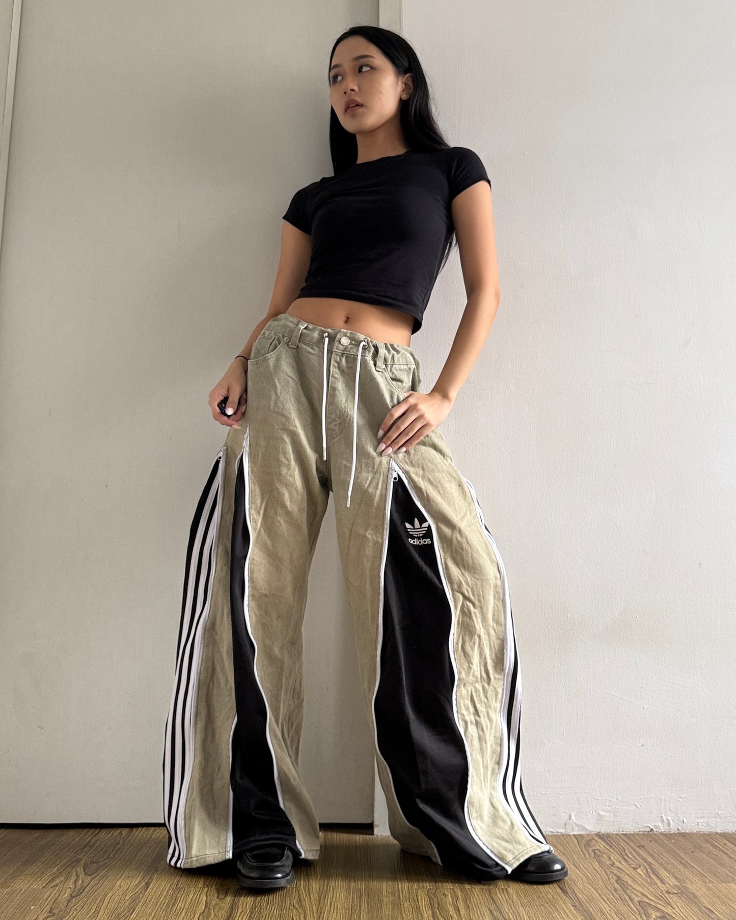 [BIG SIZE] Zipper Pants 0271