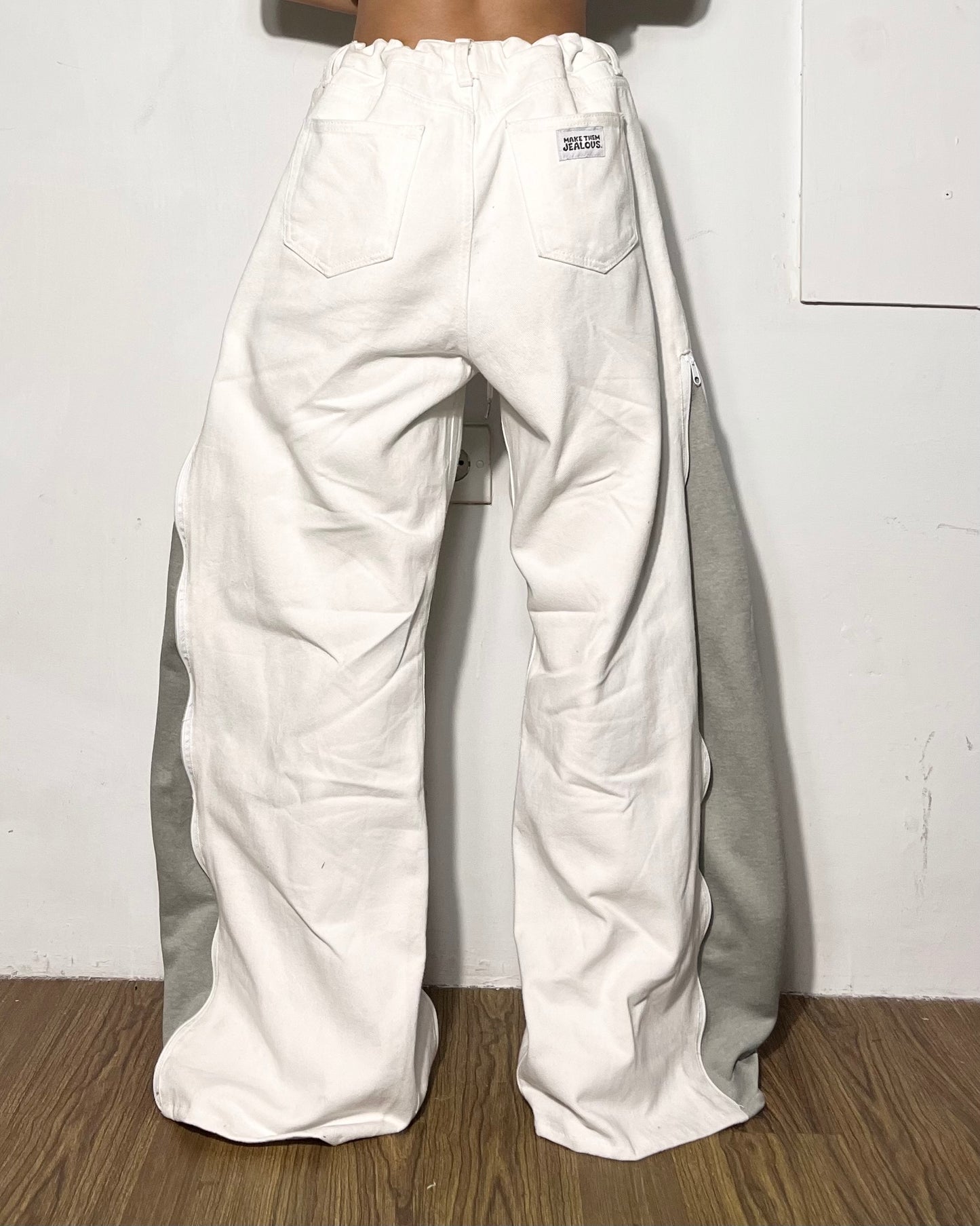 [BIG SIZE] Zipper Pants 029