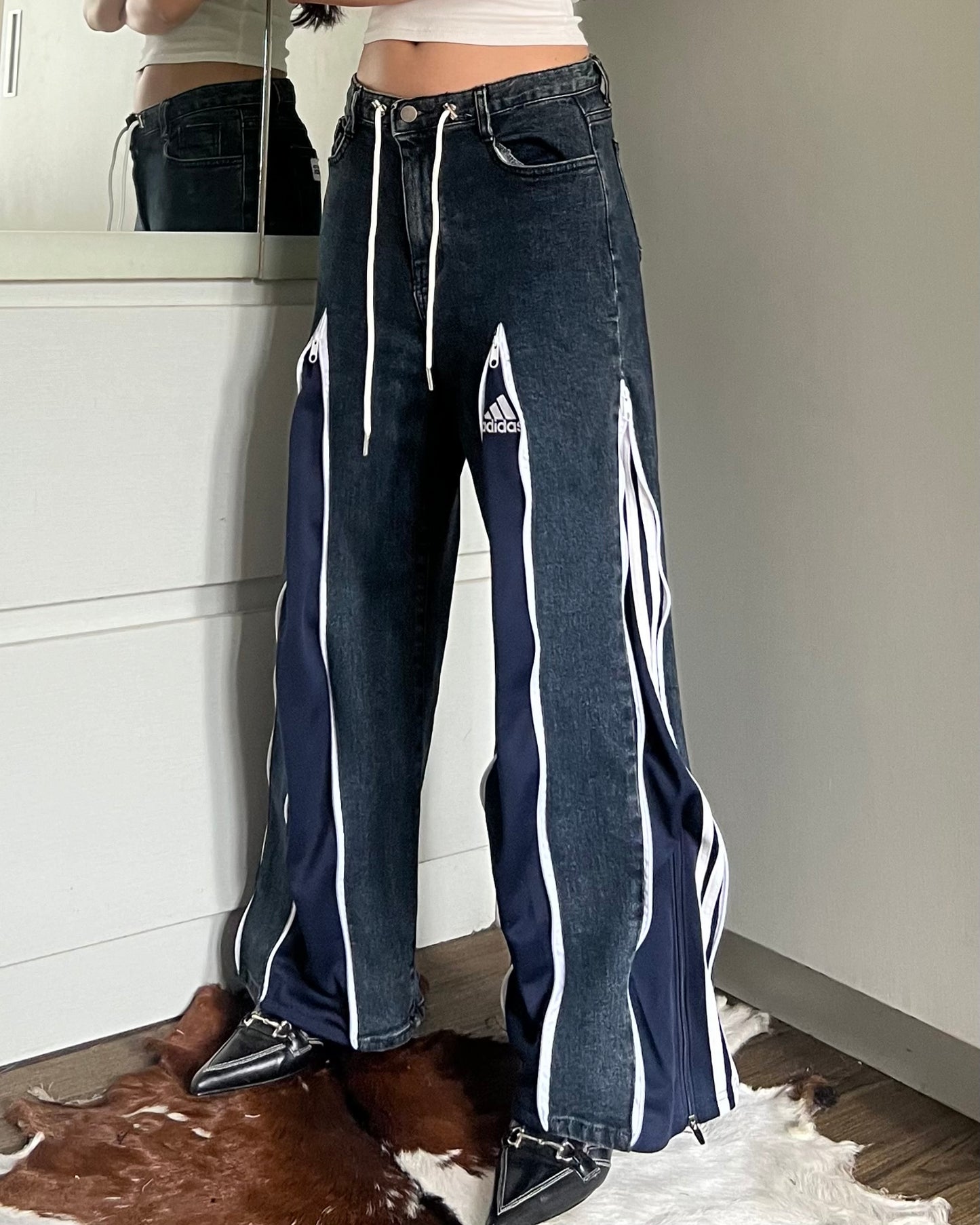 Zipper Pants 054