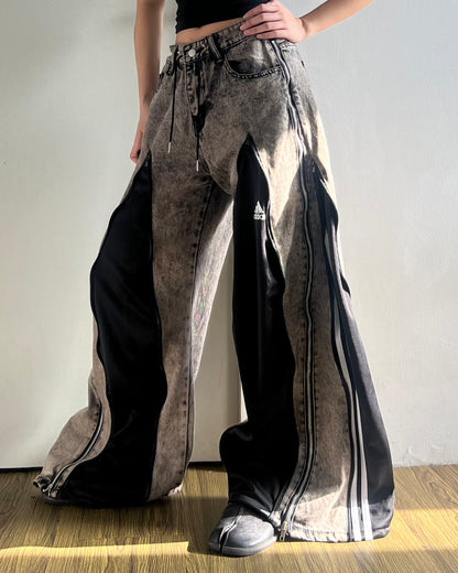 [BIG SIZE] Zipper Pants 0194