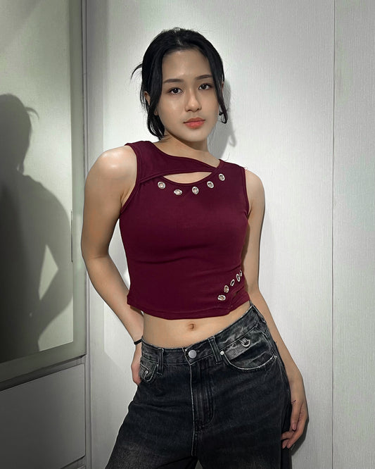 Eyelet Rib Tank 005