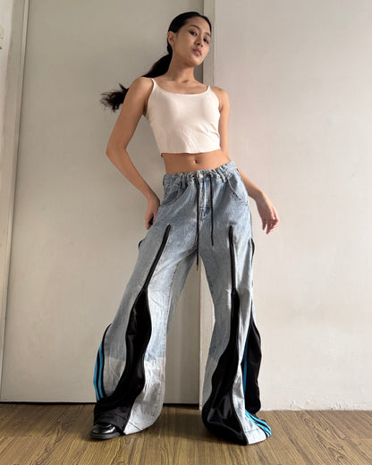 [BIG SIZE] Zipper Pants 0245