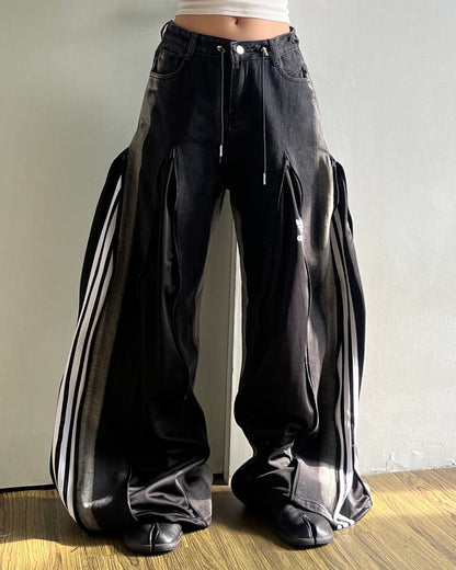 [BIG SIZE] Zipper Pants 0178