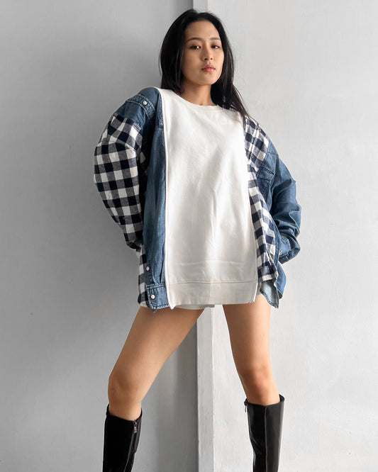 Flannel Sweater 074