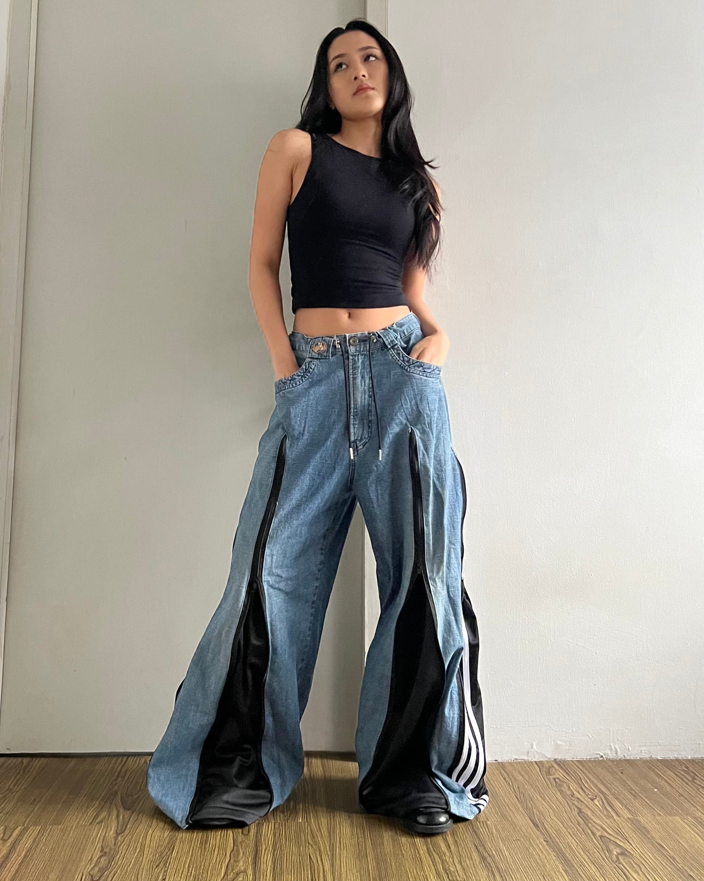 [BIG SIZE] Zipper Pants 0209