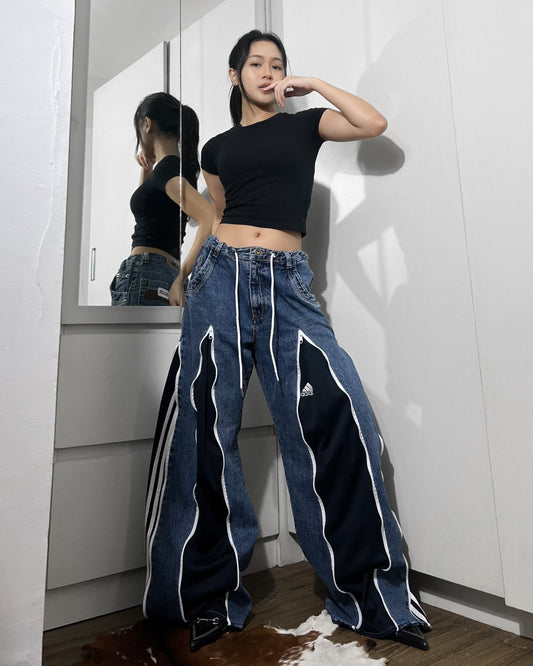 [BIG SIZE] Zipper Pants 0129