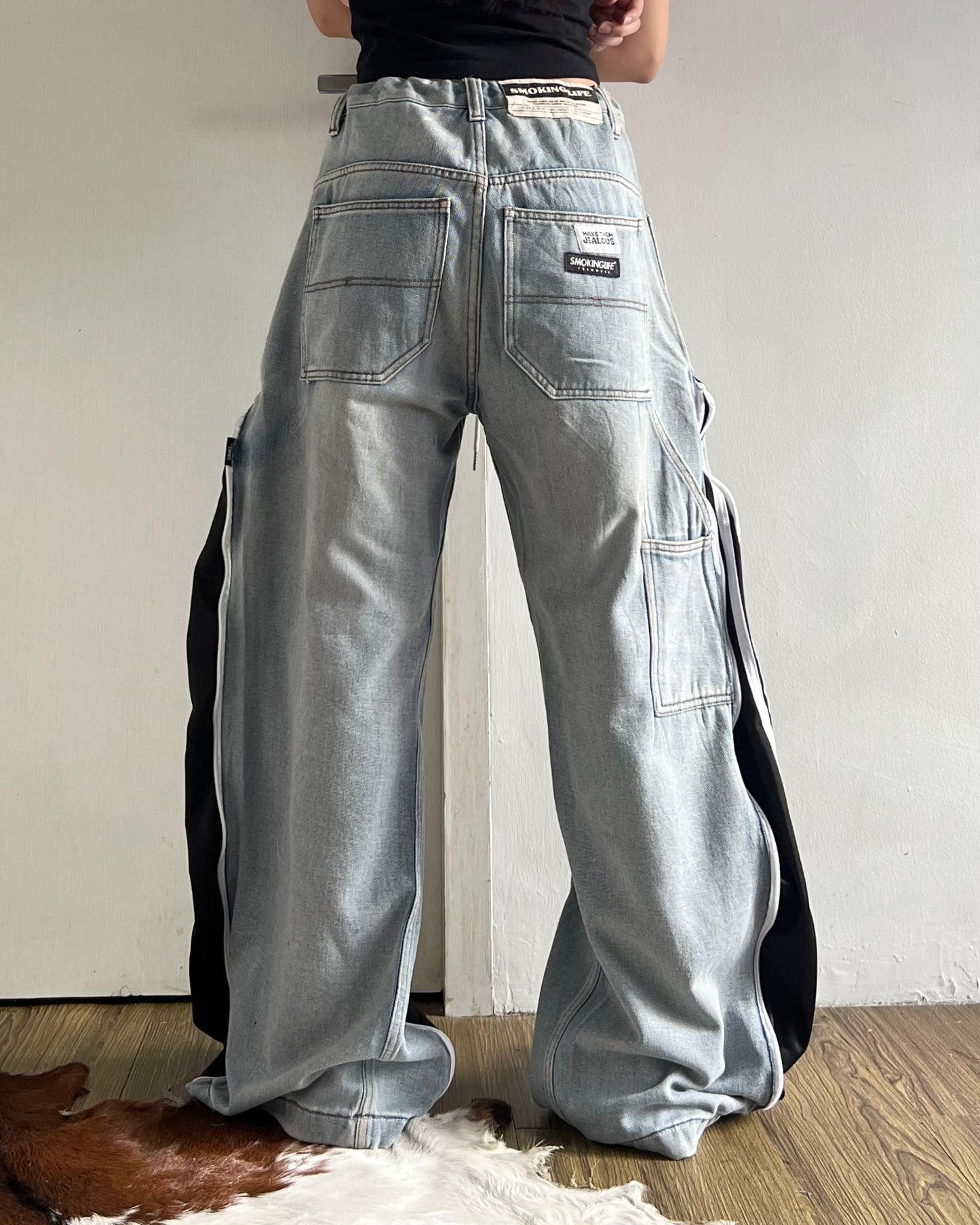 [BIG SIZE] Zipper Pants 0138