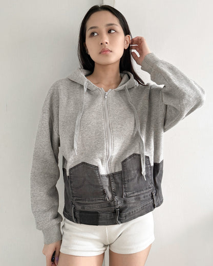 Denim Hoodie 012