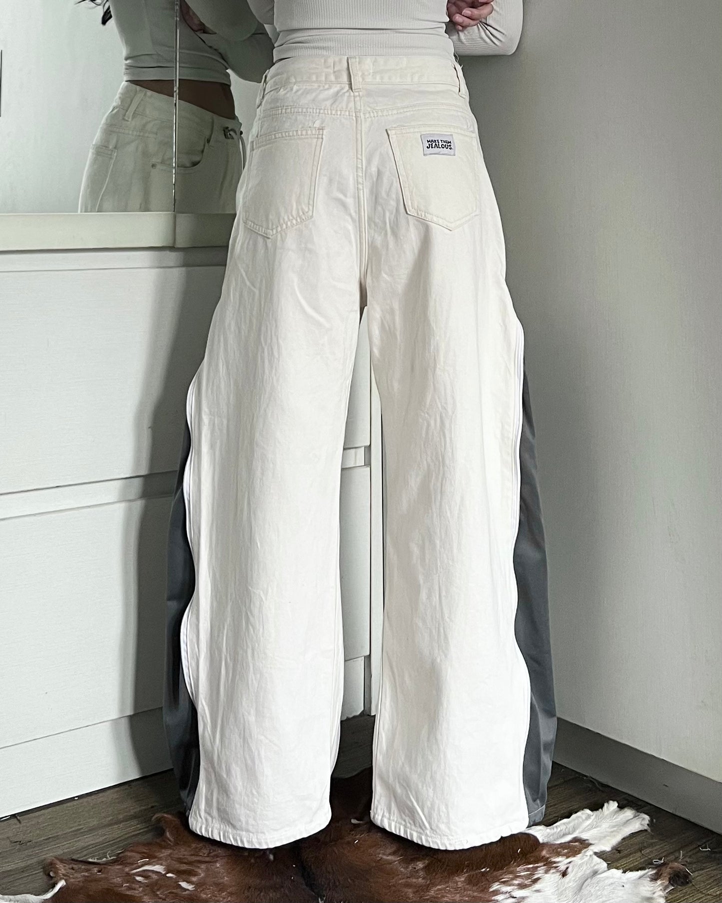 Zipper Pants 075