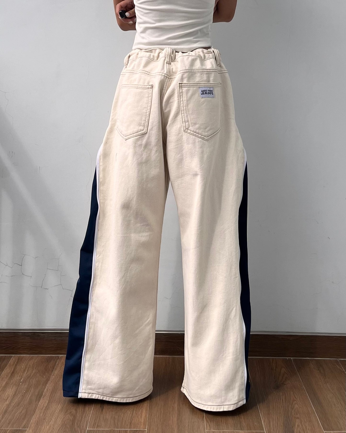 [BIG SIZE] Zipper Pants 017