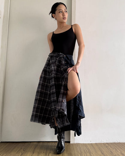 Button-up Skirt 052