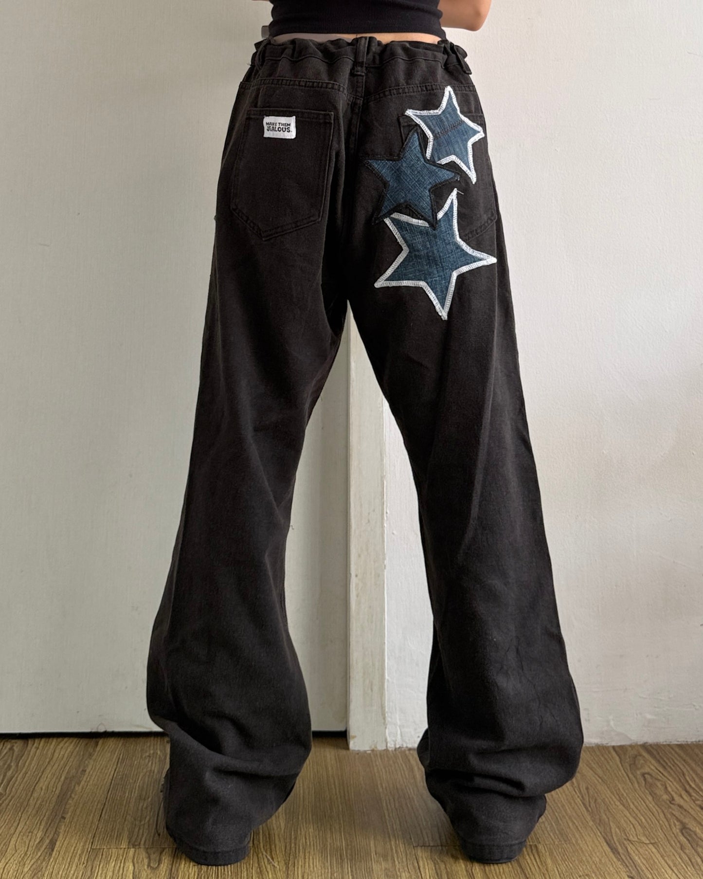 Star Patch Pants 005
