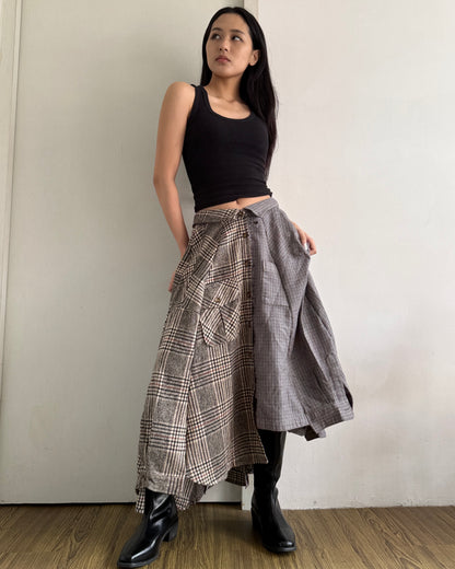 Button-up Maxi Skirt 060