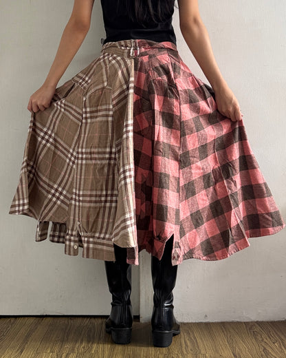 Button-Up Maxi Skirt 063