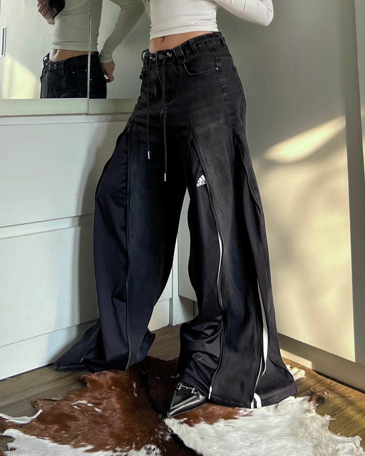 Zipper Pants 080