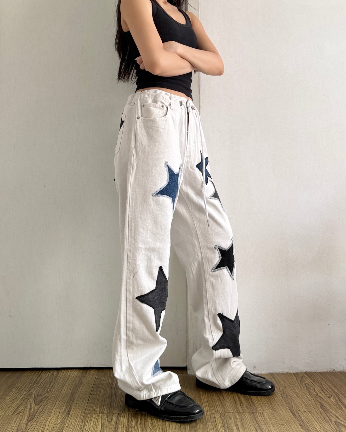 Star Patch Pants 003