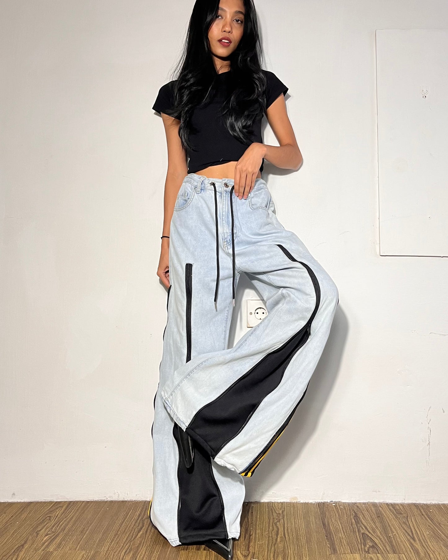 Zipper Pants 035