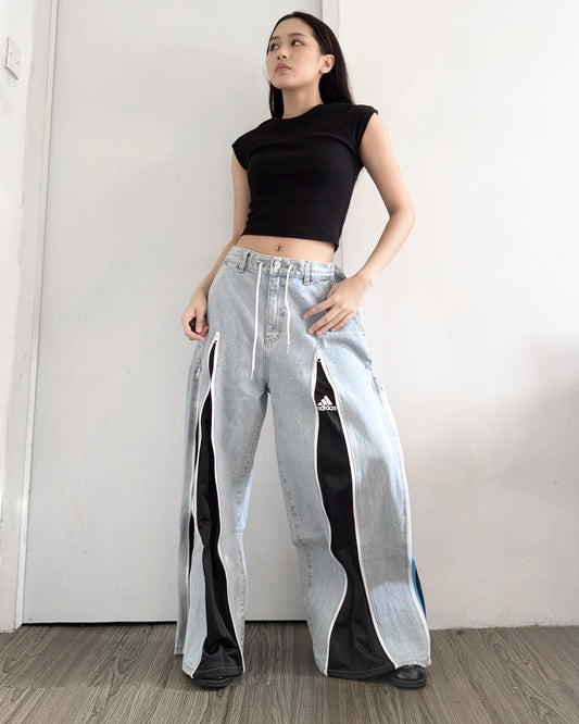 [BIG SIZE] Zipper Pants 0284