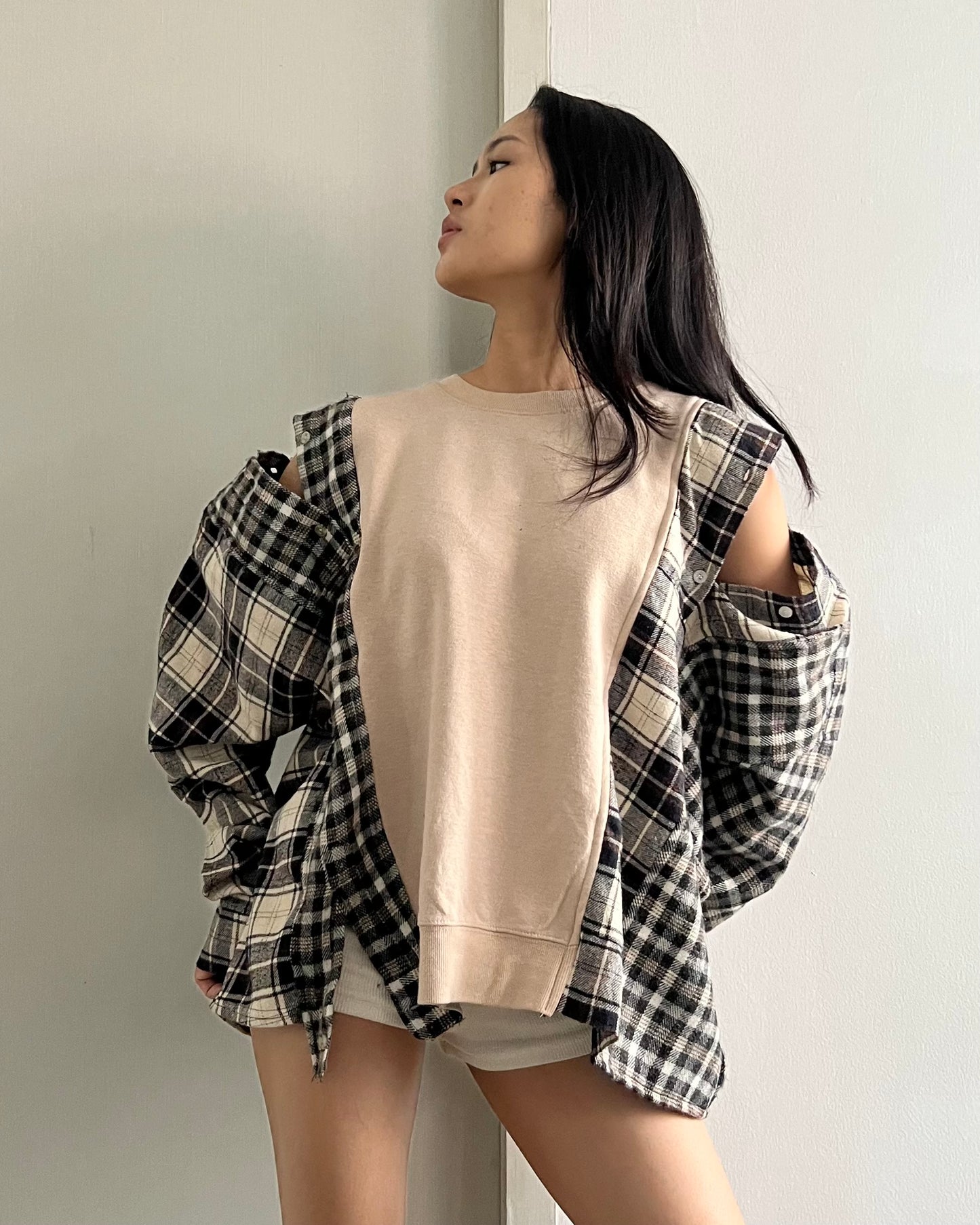 Flannel Sweater 058