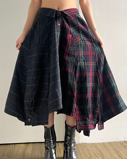 Button-up Maxi Skirt 034