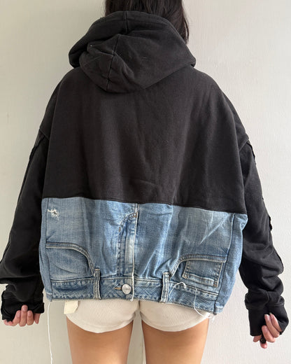 Denim Hoodie 002